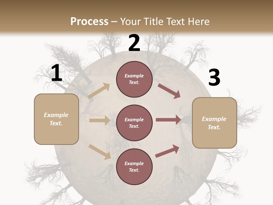 Earth Background Design PowerPoint Template
