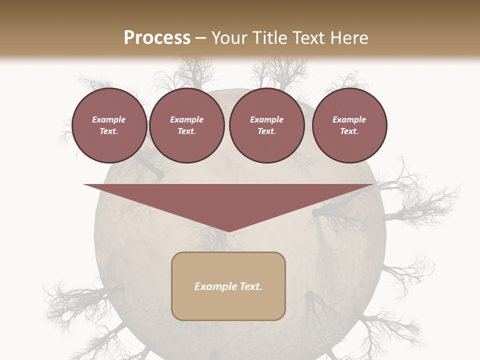 Earth Background Design PowerPoint Template