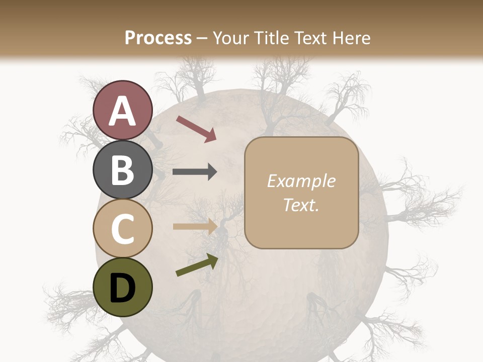 Earth Background Design PowerPoint Template