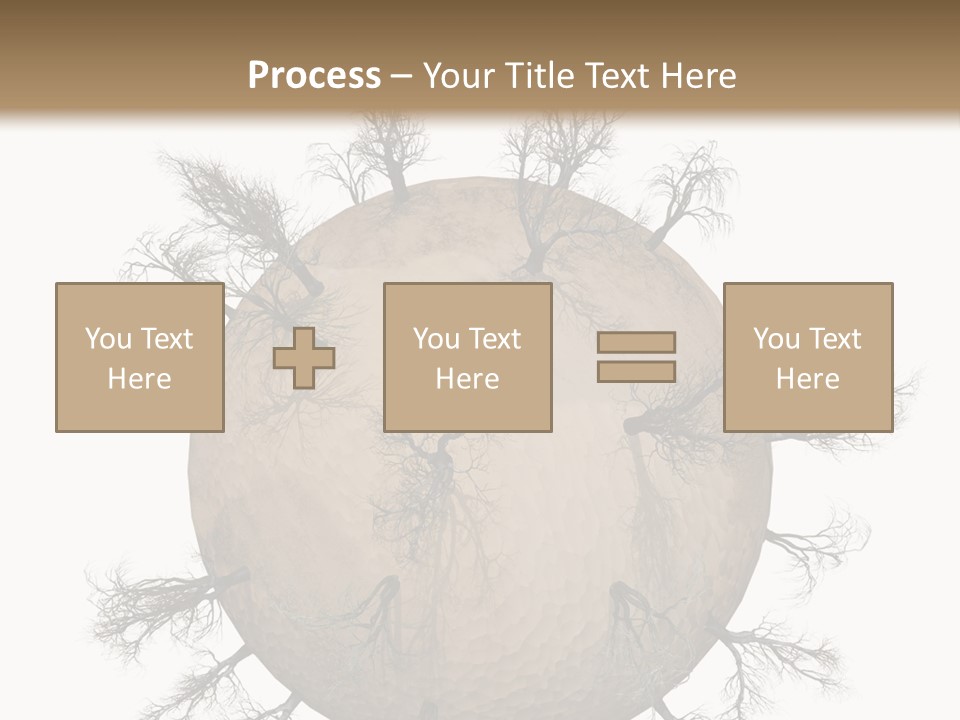 Earth Background Design PowerPoint Template