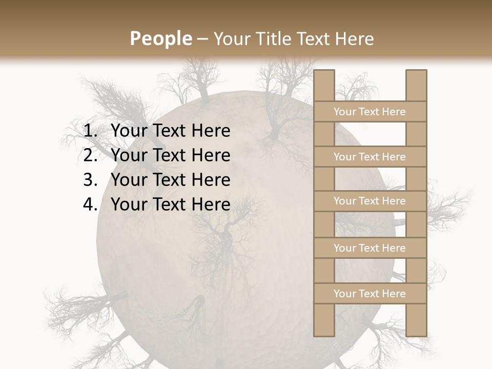 Earth Background Design PowerPoint Template
