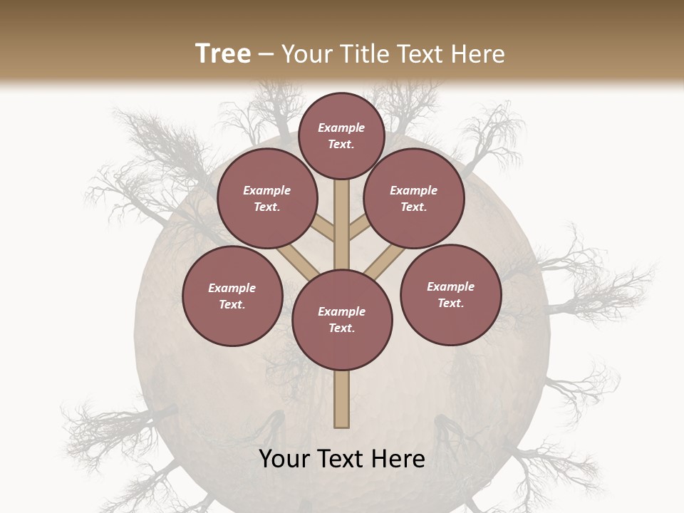 Earth Background Design PowerPoint Template