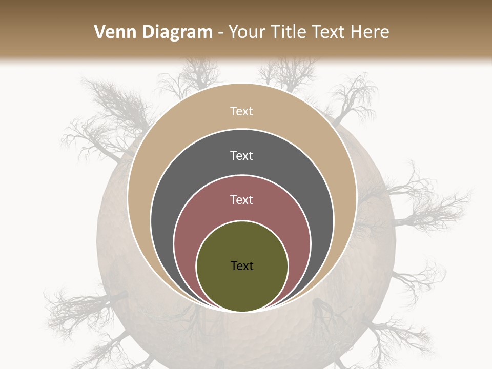 Earth Background Design PowerPoint Template