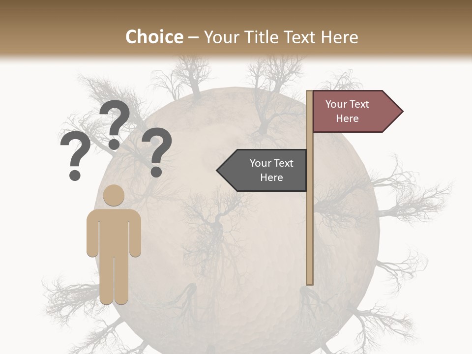 Earth Background Design PowerPoint Template