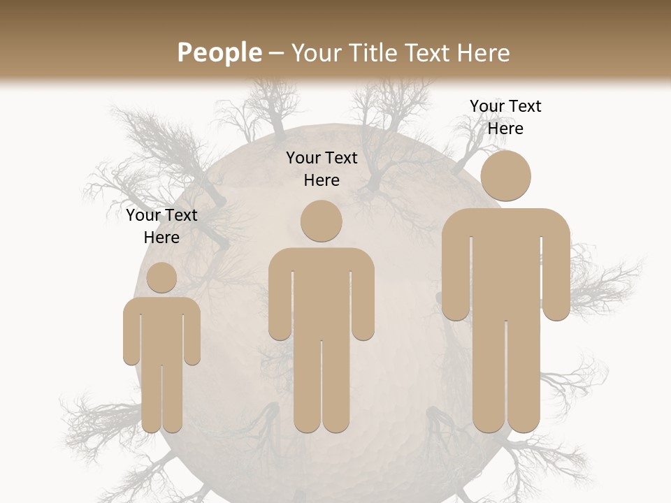 Earth Background Design PowerPoint Template