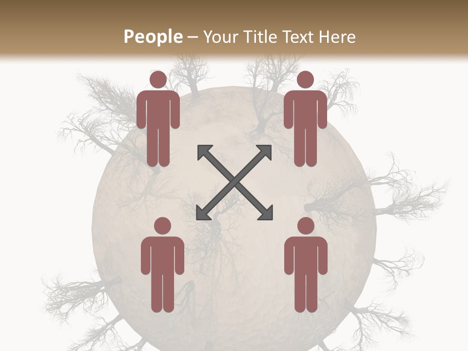 Earth Background Design PowerPoint Template