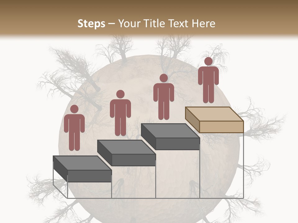 Earth Background Design PowerPoint Template