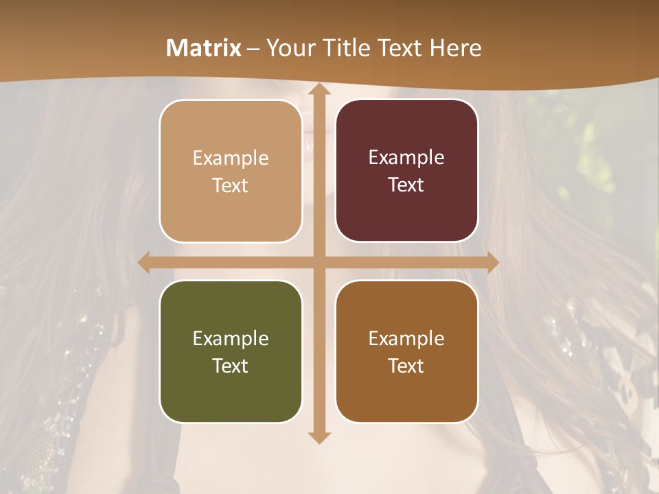 Youth Young Brown PowerPoint Template