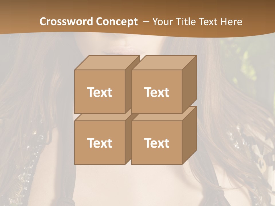 Youth Young Brown PowerPoint Template