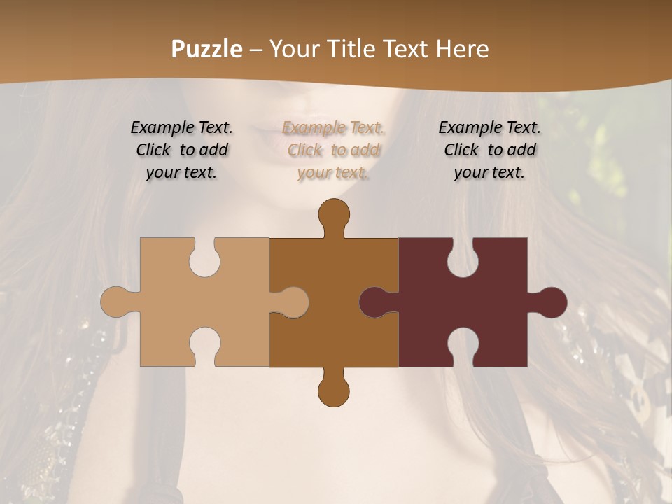 Youth Young Brown PowerPoint Template