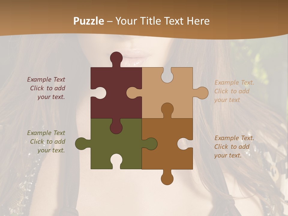 Youth Young Brown PowerPoint Template