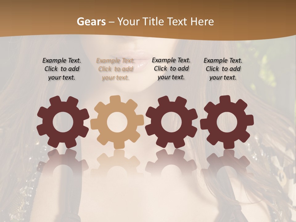 Youth Young Brown PowerPoint Template