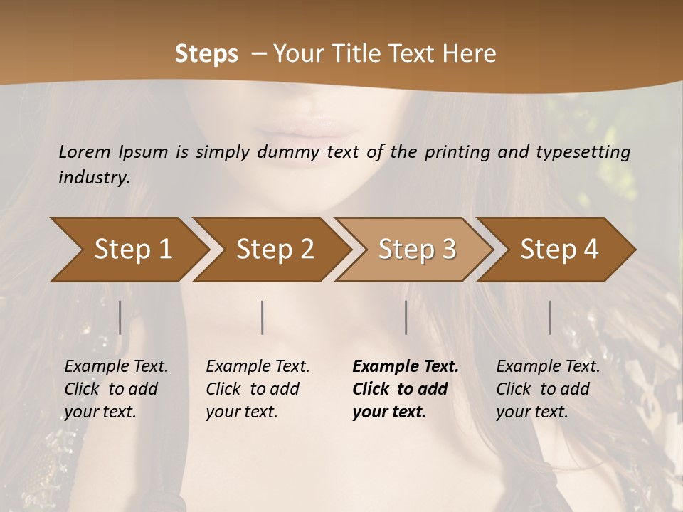 Youth Young Brown PowerPoint Template