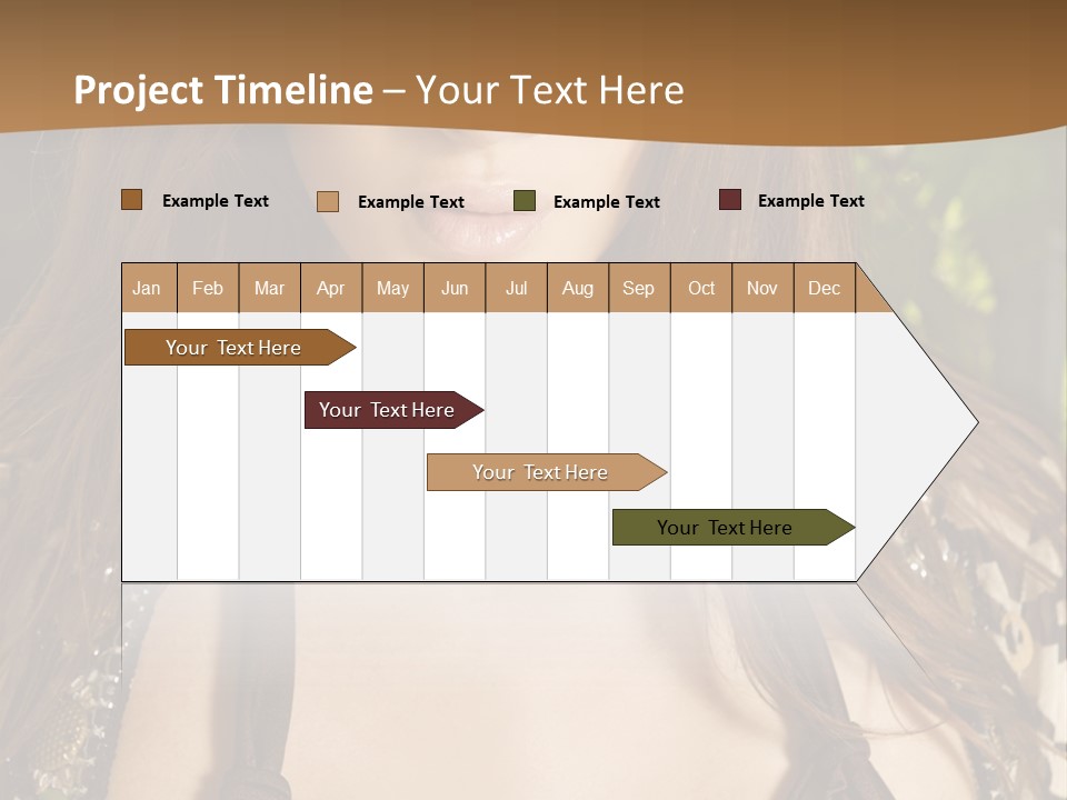 Youth Young Brown PowerPoint Template