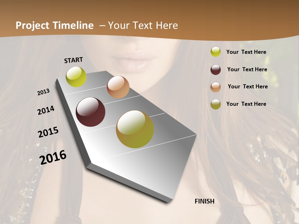 Youth Young Brown PowerPoint Template