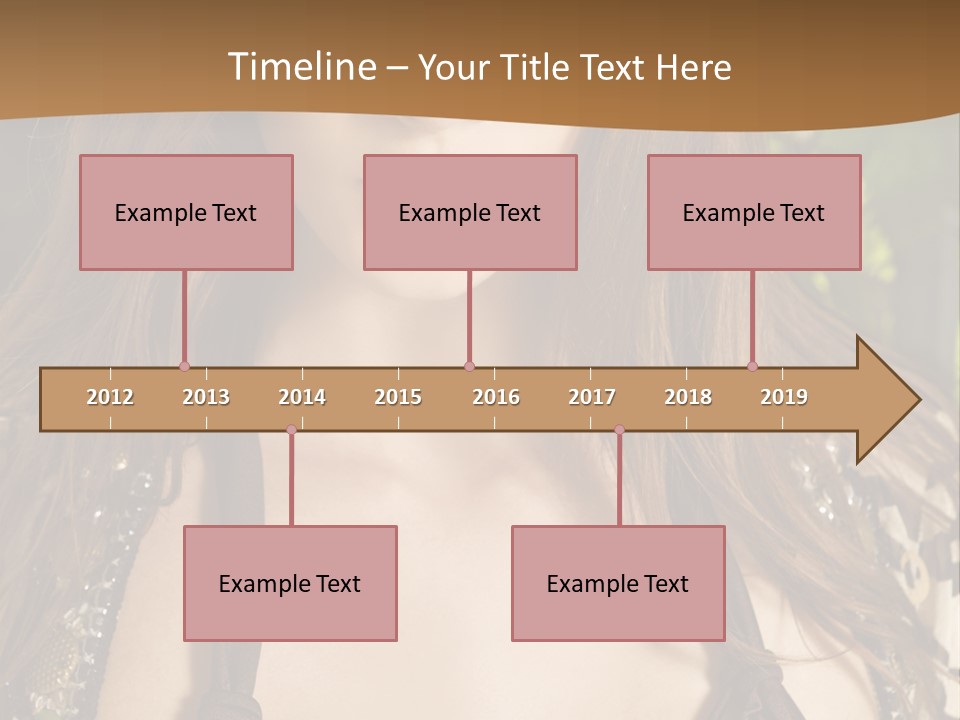 Youth Young Brown PowerPoint Template