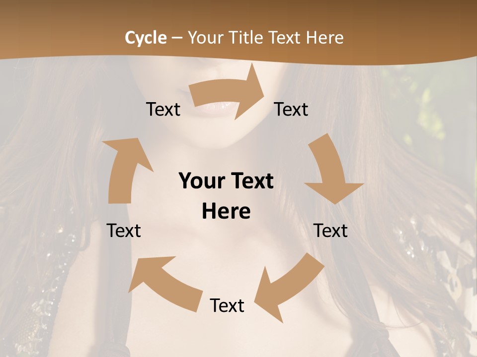 Youth Young Brown PowerPoint Template
