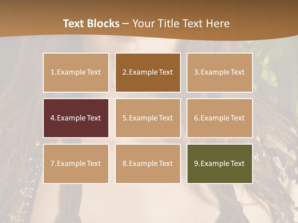 Youth Young Brown PowerPoint Template