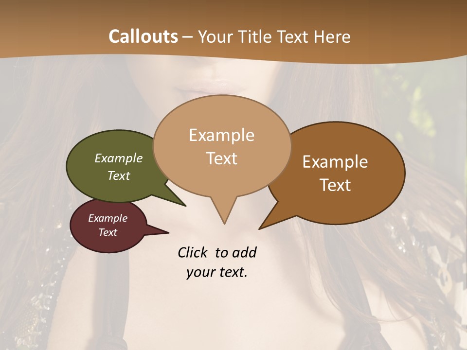 Youth Young Brown PowerPoint Template