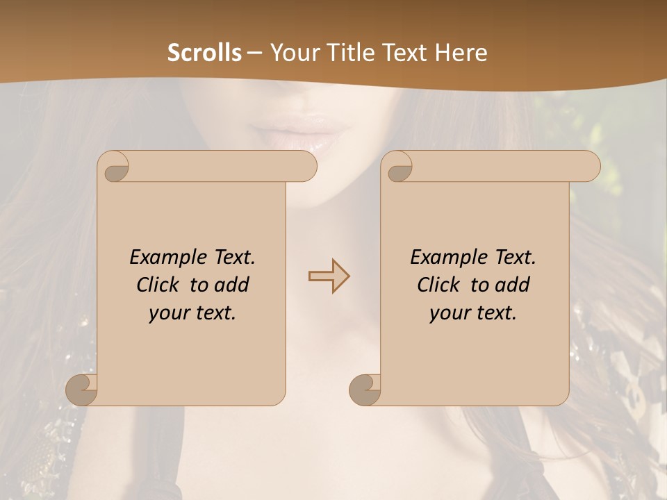 Youth Young Brown PowerPoint Template