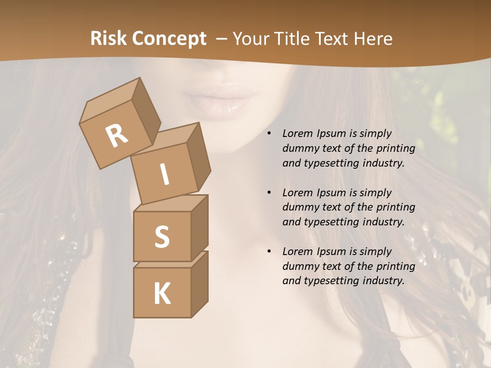 Youth Young Brown PowerPoint Template