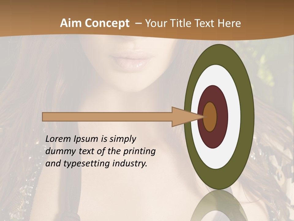 Youth Young Brown PowerPoint Template