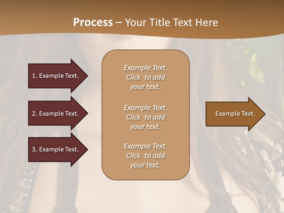 Youth Young Brown PowerPoint Template