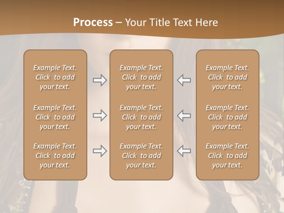 Youth Young Brown PowerPoint Template