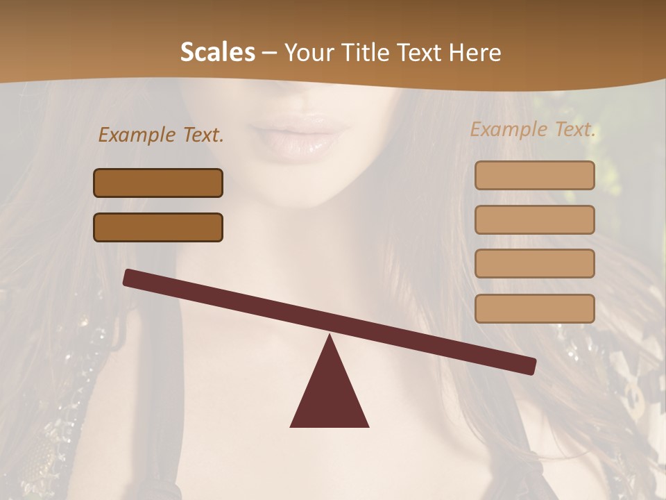 Youth Young Brown PowerPoint Template