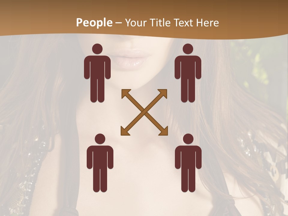 Youth Young Brown PowerPoint Template