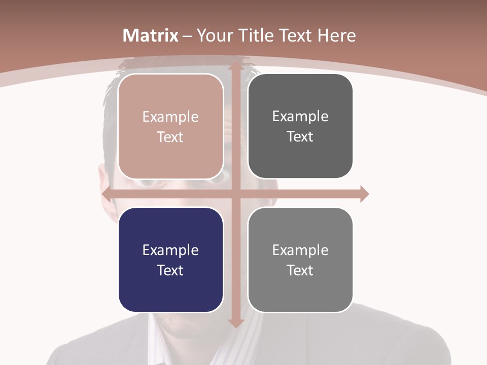 Headshot Shock Attractive PowerPoint Template