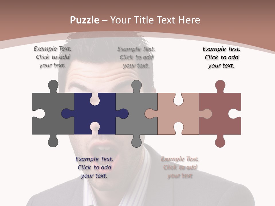 Headshot Shock Attractive PowerPoint Template