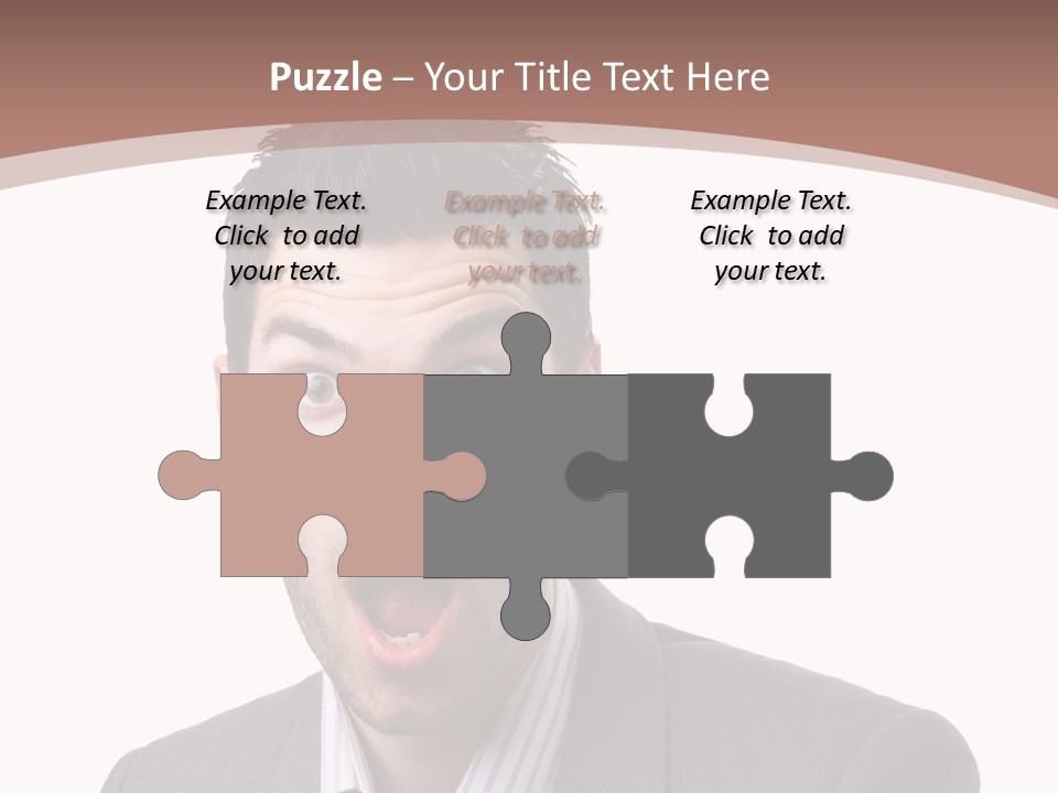 Headshot Shock Attractive PowerPoint Template