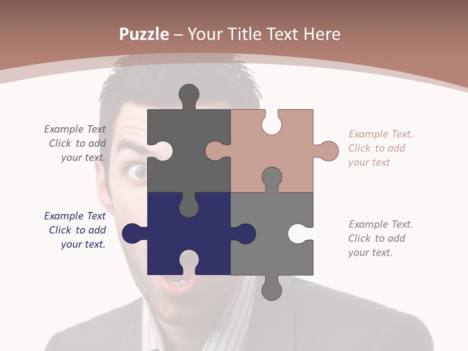 Headshot Shock Attractive PowerPoint Template