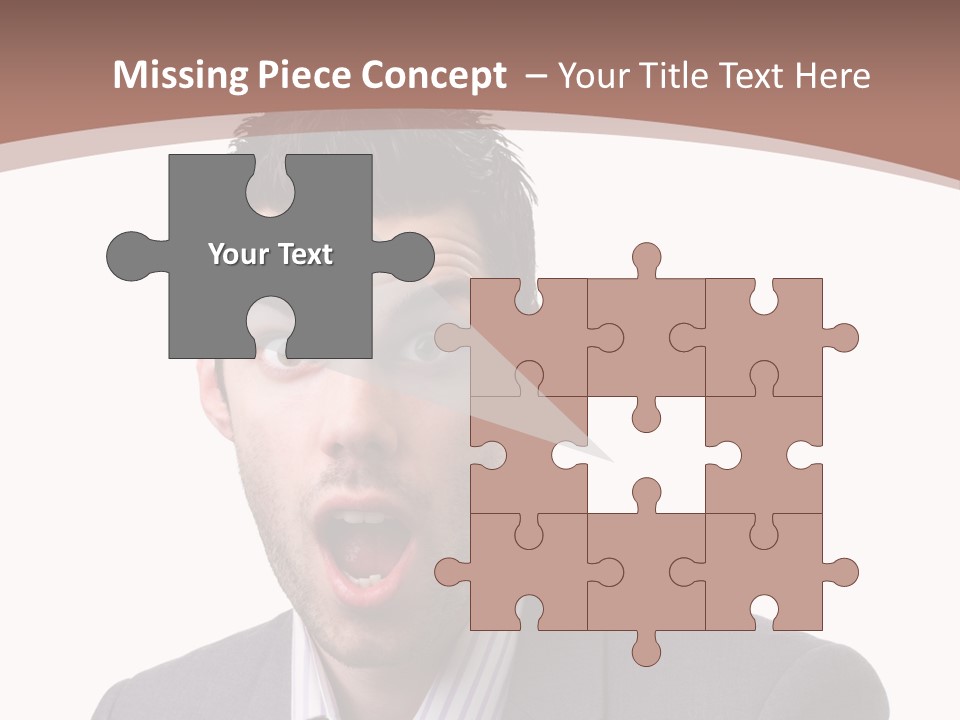 Headshot Shock Attractive PowerPoint Template