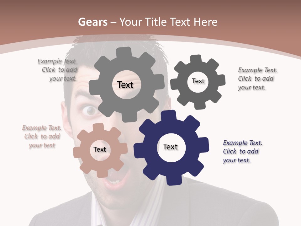 Headshot Shock Attractive PowerPoint Template