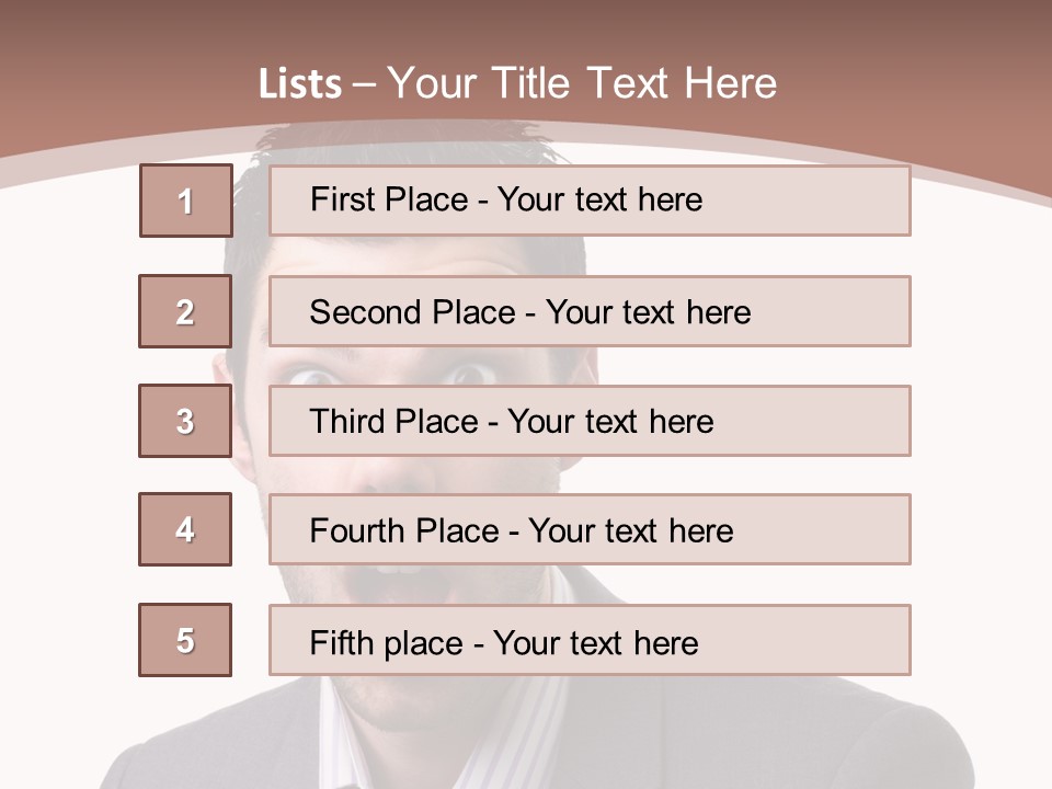 Headshot Shock Attractive PowerPoint Template