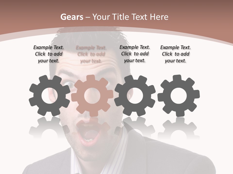 Headshot Shock Attractive PowerPoint Template