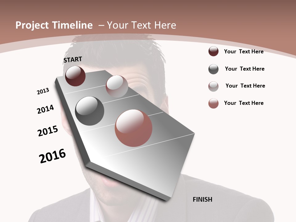 Headshot Shock Attractive PowerPoint Template