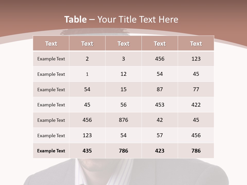 Headshot Shock Attractive PowerPoint Template
