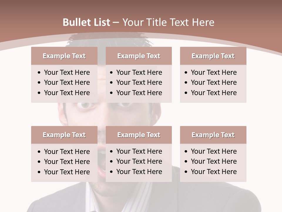 Headshot Shock Attractive PowerPoint Template