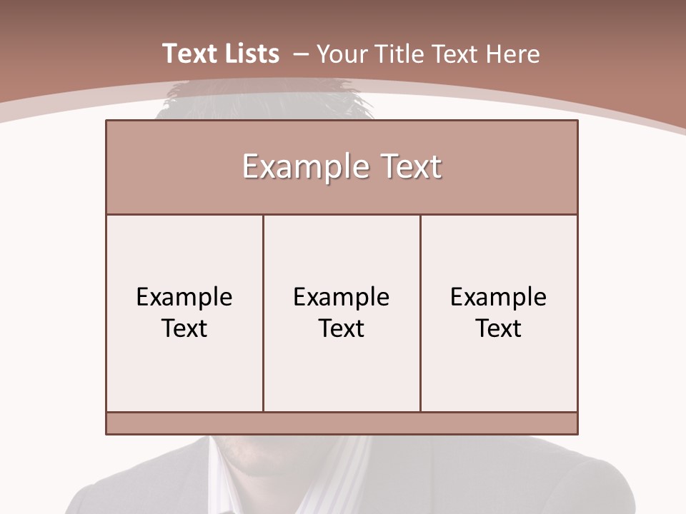 Headshot Shock Attractive PowerPoint Template