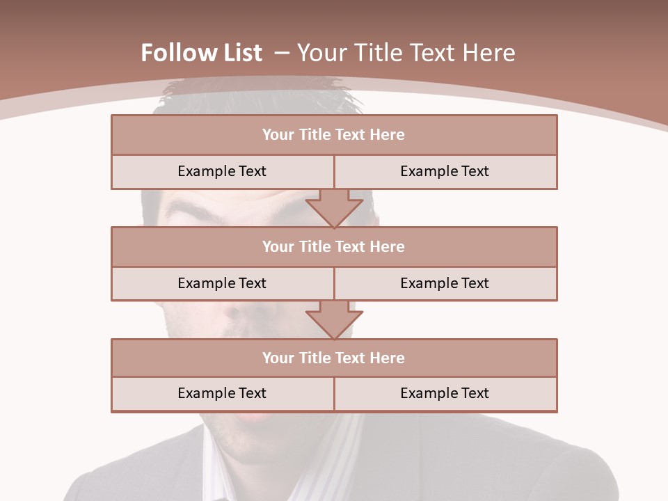 Headshot Shock Attractive PowerPoint Template