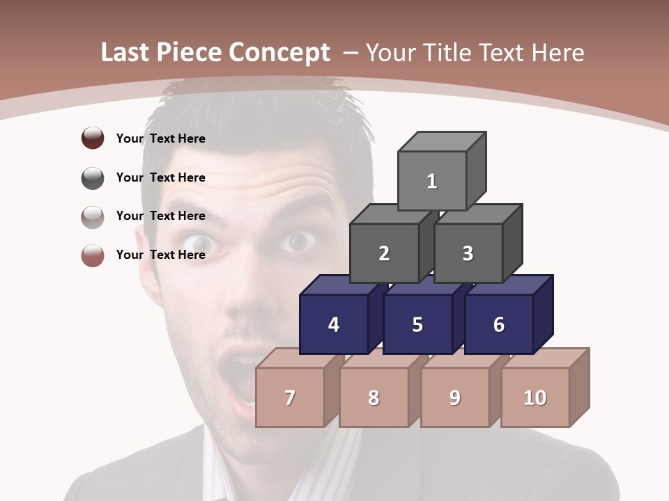 Headshot Shock Attractive PowerPoint Template