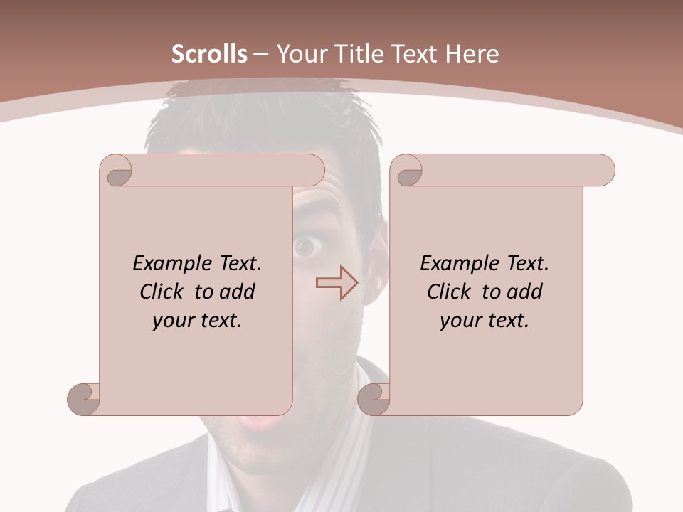 Headshot Shock Attractive PowerPoint Template