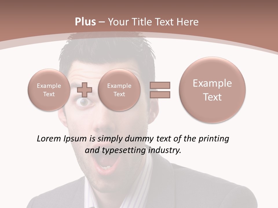 Headshot Shock Attractive PowerPoint Template