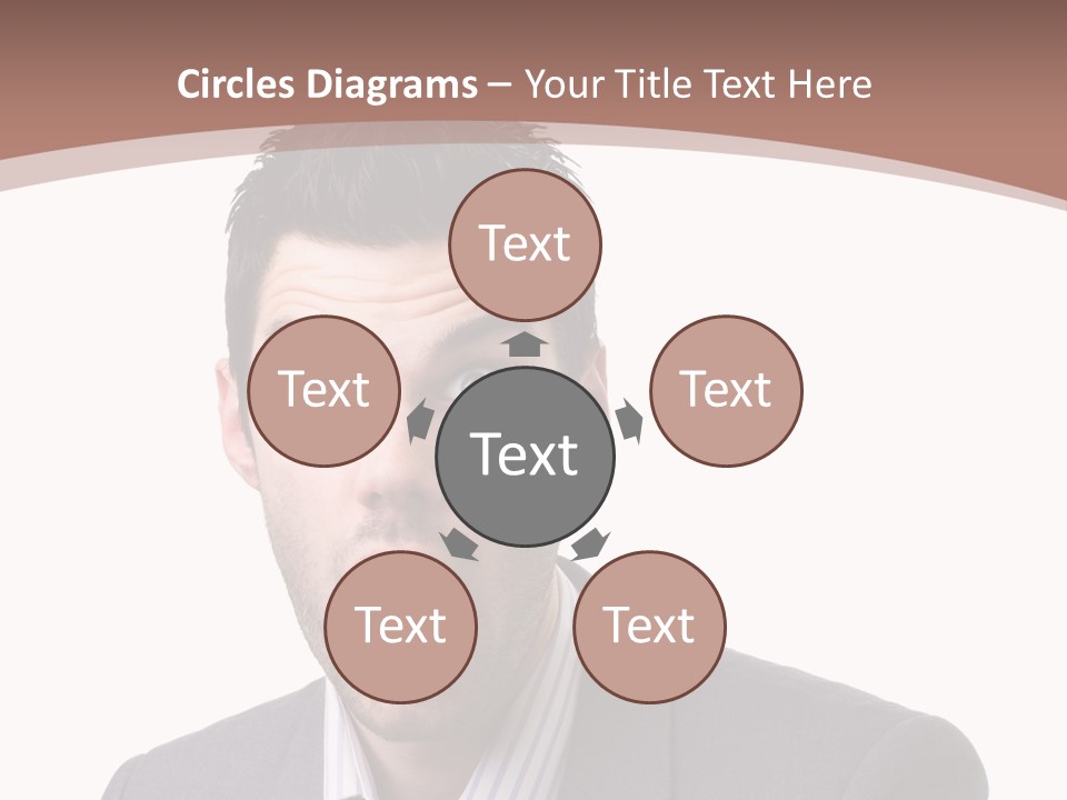 Headshot Shock Attractive PowerPoint Template