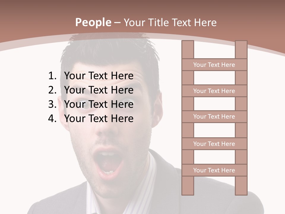 Headshot Shock Attractive PowerPoint Template