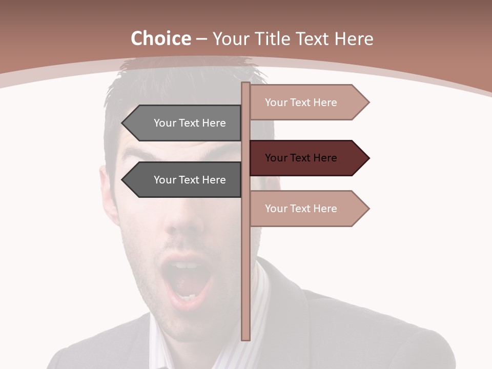 Headshot Shock Attractive PowerPoint Template