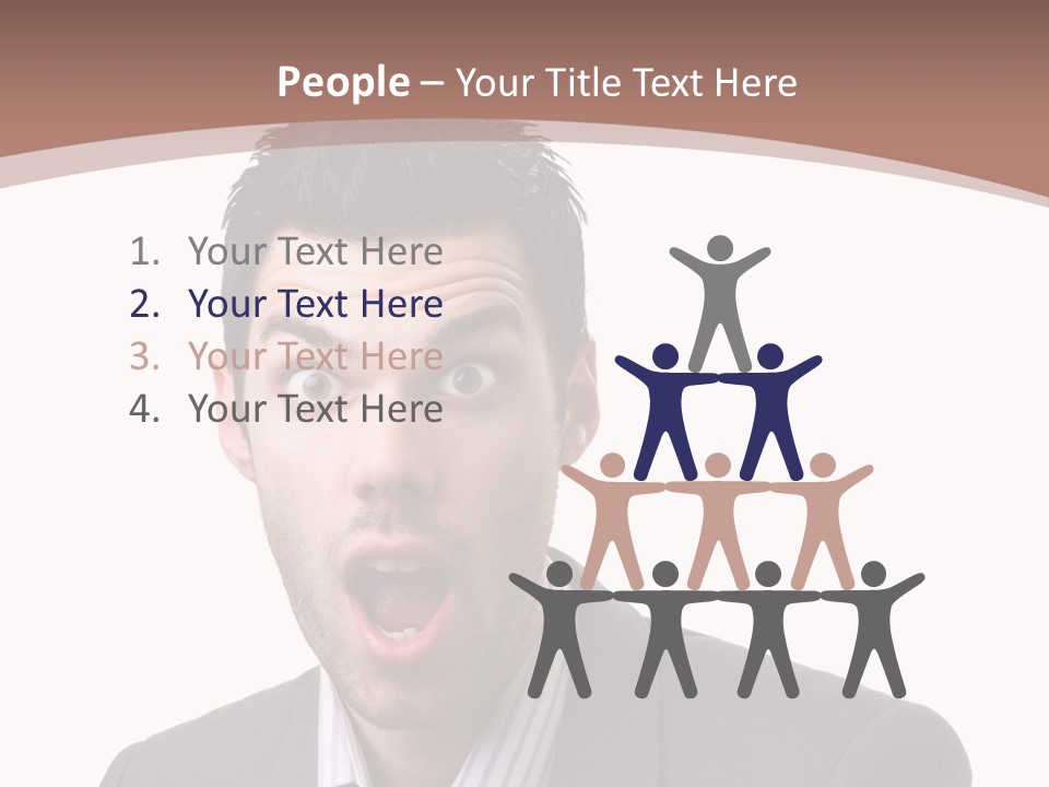 Headshot Shock Attractive PowerPoint Template